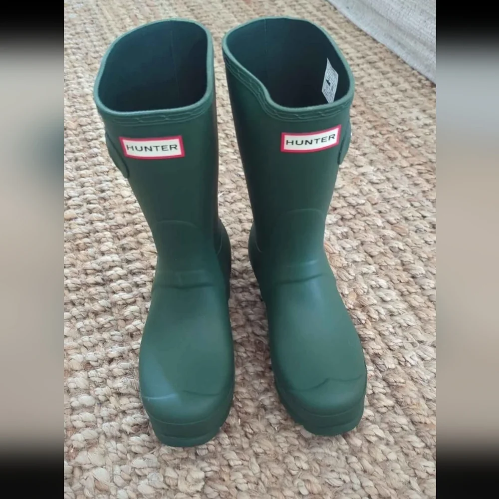 Hunter Wellington boots For Kids 5 Rain boots Unisex New